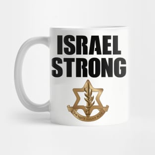 Israel Strong IDF T-shirt Design Mug